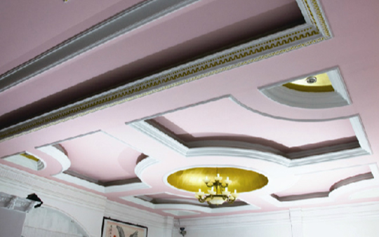 用石膏裝修出歐式風格