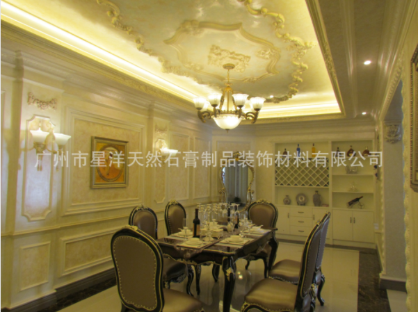 石膏線條在空間中的運用細節